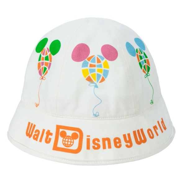 Disney Walt Disney World 50th Mickey Mouse Balloons Reversible Bucket Hat - Picture 1 of 2